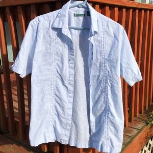 Cubavera Short Sleeve Button Down